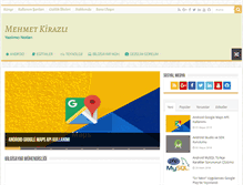 Tablet Screenshot of mehmetkirazli.com